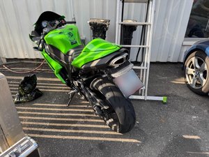 2008 Kawasaki Ninja ZX-6R, 34 HP