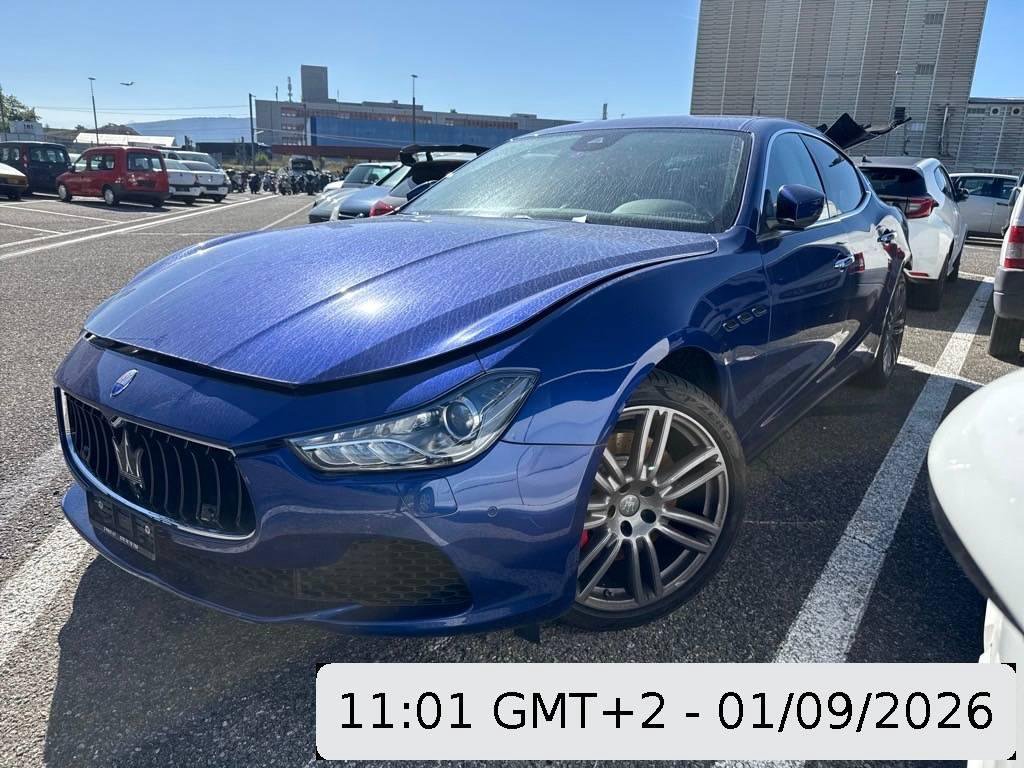 2017 MASERATI GHIBLI S Q4 3.0 V6, 411 HP