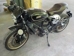 2017 Ducati Scrambler Cafe Racer 0.8, 46 HP