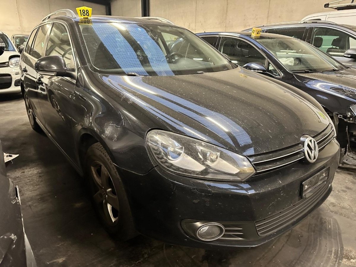 2012 VW Golf VI Variant 1.6 TDI BlueMT Comfl. DSG, 105 HP