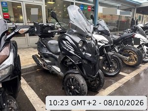2008 GILERA Fuoco 500, 40 HP