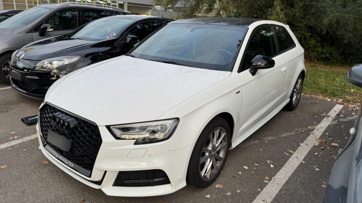2017 AUDI A3 2.0 TFSI quattro, 190 HP