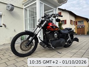 2010 Harley-Davidson FXDWG 1584 Dyna Wide Glide, 77 HP