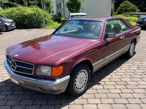 1986 MERCEDES-BENZ 500 SEC 5.0, 223 HP
